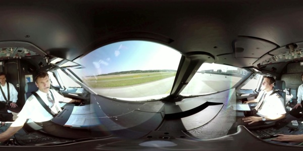 飞机驾驶VR视频