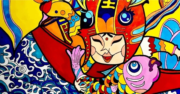 抽象插畫