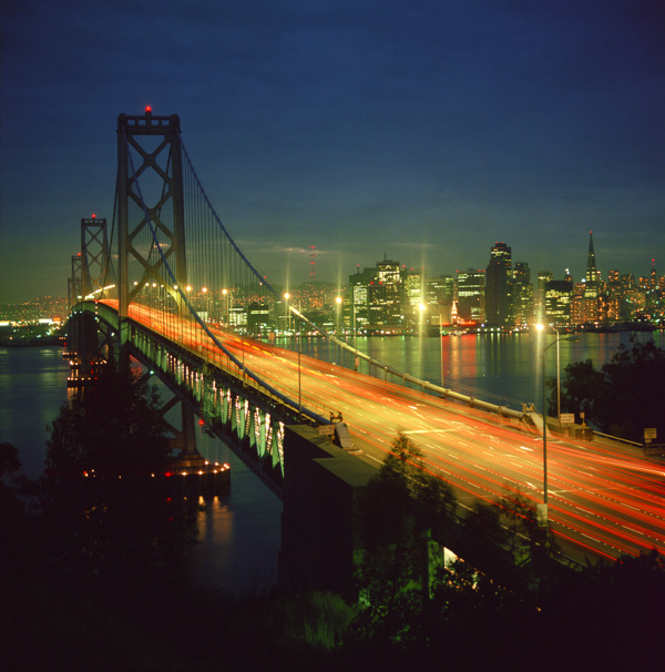 大橋夜景圖片