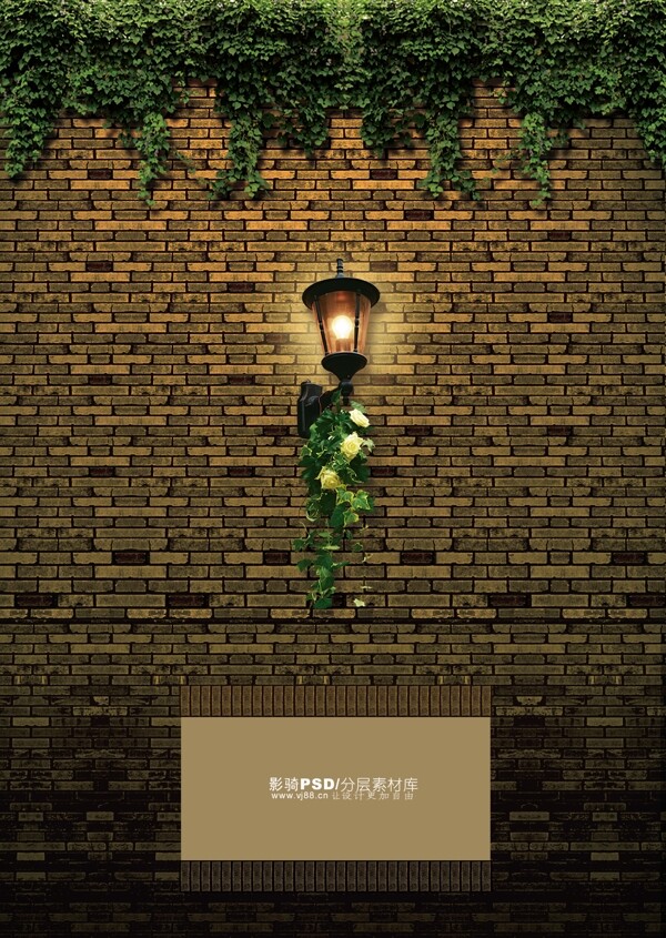 中國(guó)風(fēng)PSD分層素材城墻
