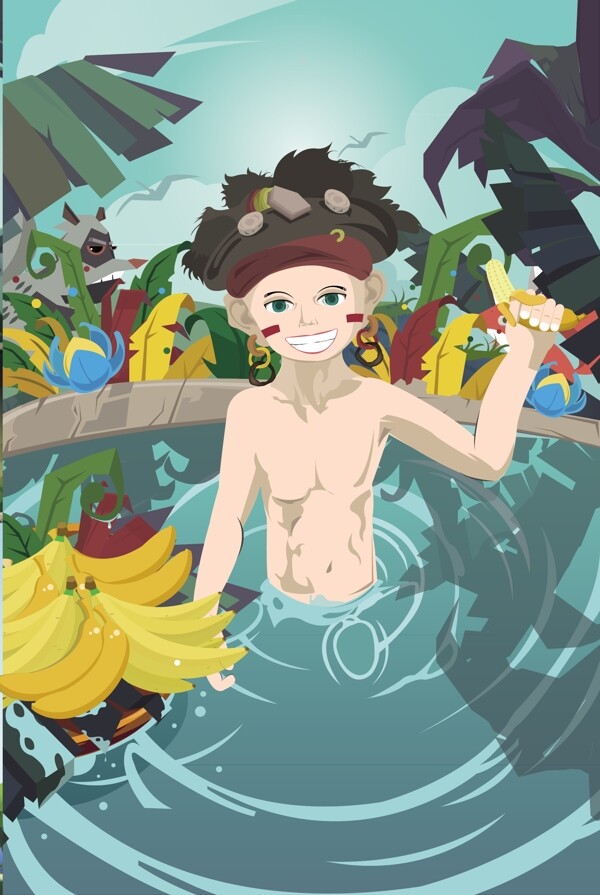 水果插畫