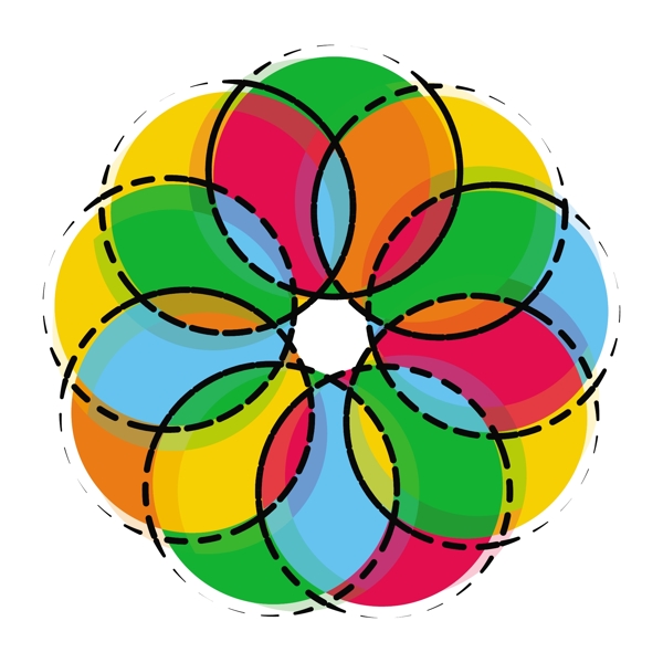 彩虹花設(shè)計(jì)