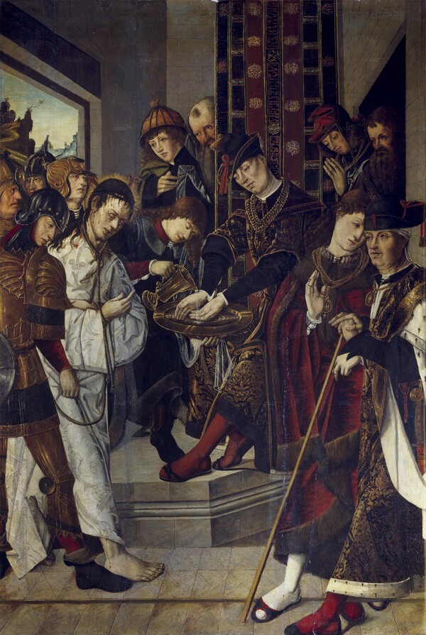 西班牙宗教油画人物