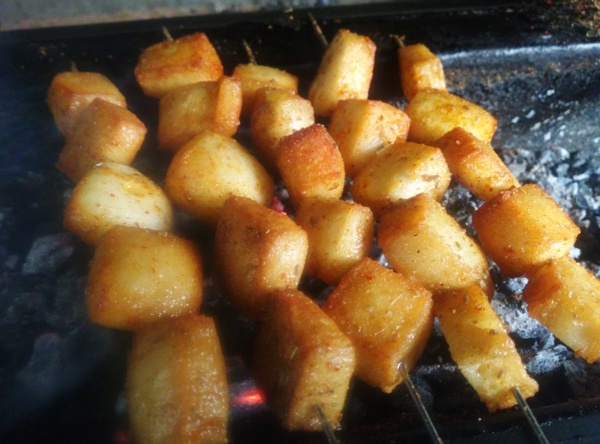 烤魚豆腐