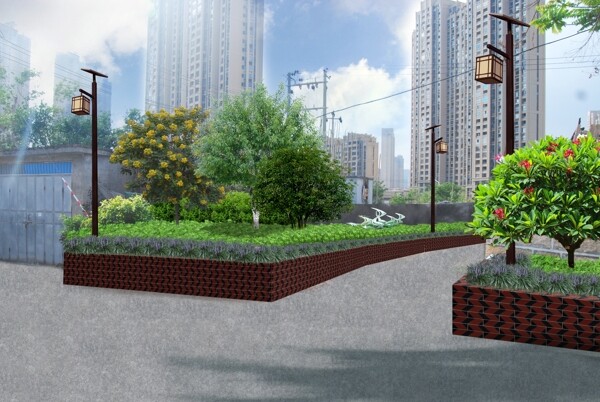 道路節(jié)點效果圖