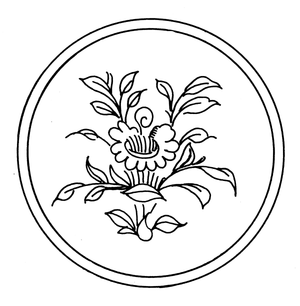 花鳥圖案元明時(shí)代圖案中國(guó)傳統(tǒng)圖案013