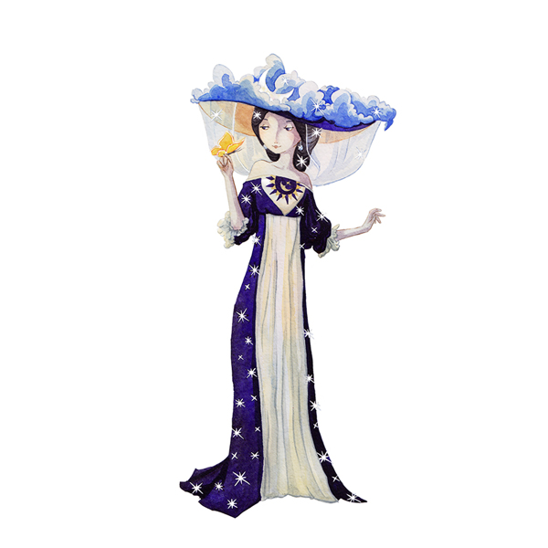 位圖插畫(huà)師Anastasia藝術(shù)效果水彩免費(fèi)素材