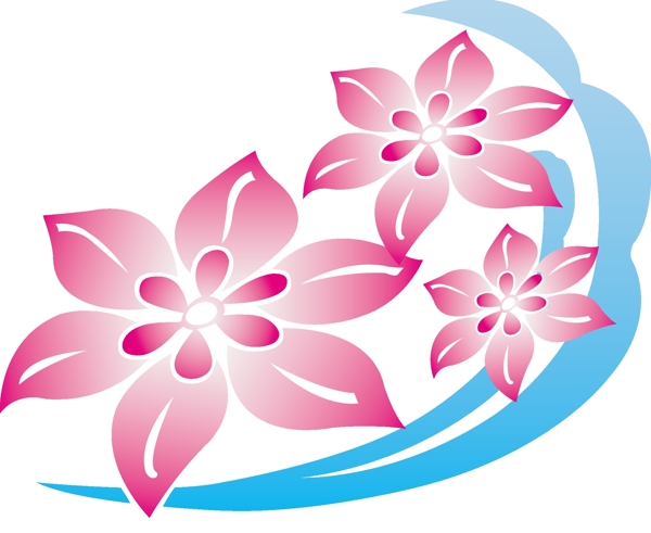 矢量花圖片
