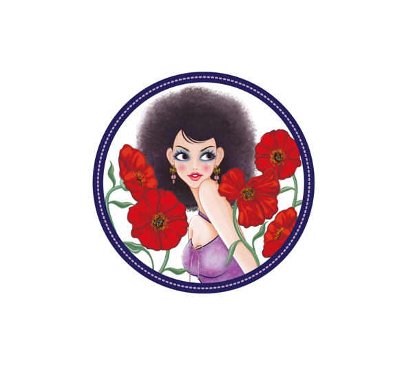 位圖人物女人植物花朵免費(fèi)素材