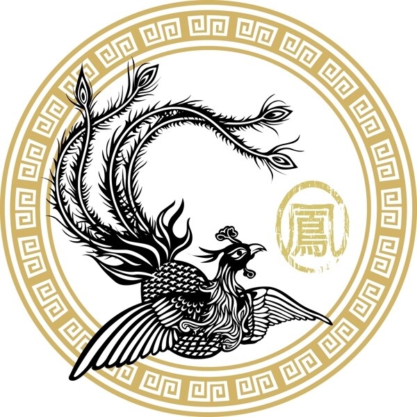 古典花紋背景設(shè)計(jì)矢量素材