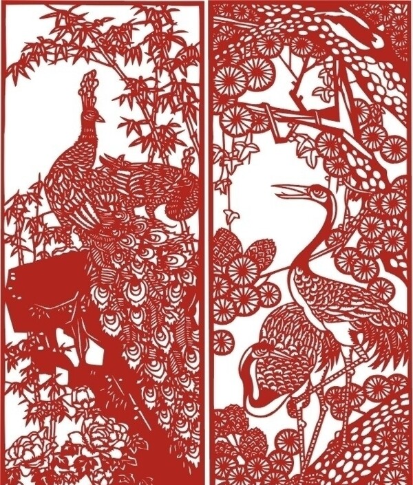窗花剪紙圖片