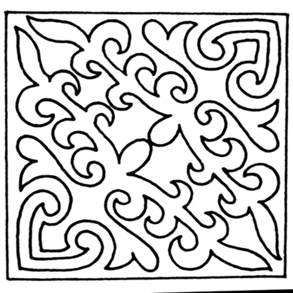 團(tuán)花紋樣傳統(tǒng)圖案0106