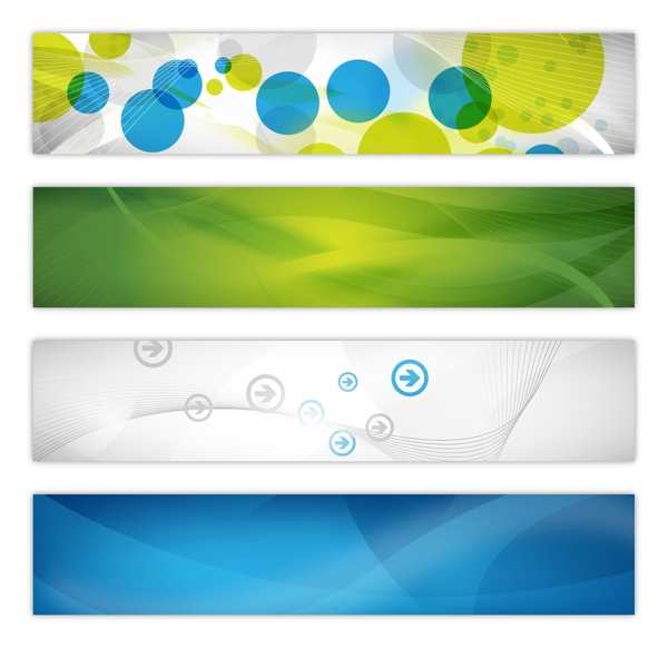 清新banner矢量素材