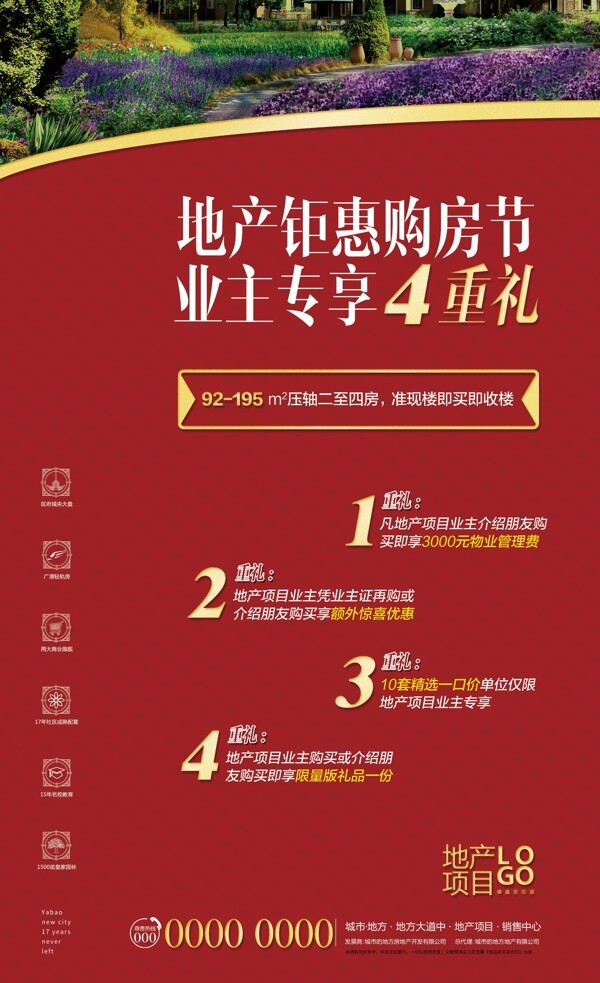 房地產(chǎn)海報