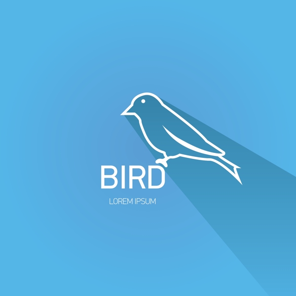 鳥(niǎo)類(lèi)標(biāo)志海報(bào)