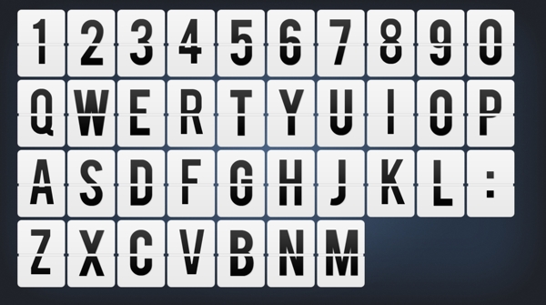 廣告風(fēng)格的字母