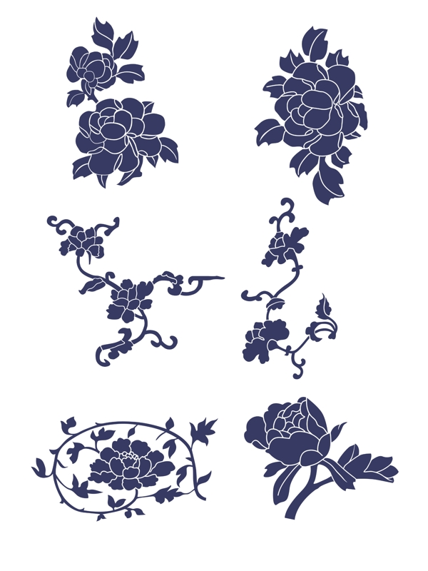 玫瑰花矢量
