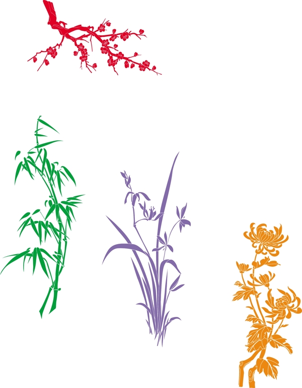 梅蘭竹菊