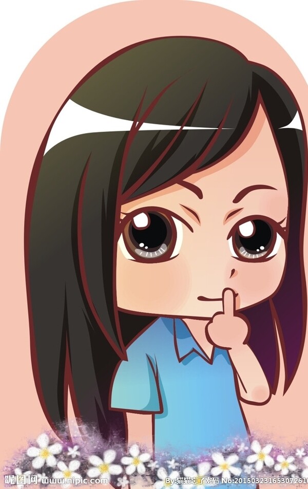 卡通女孩圖片