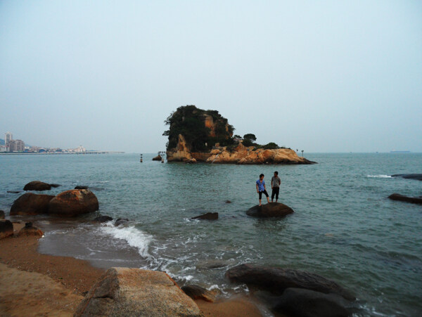 鼓浪嶼沙灘圖片