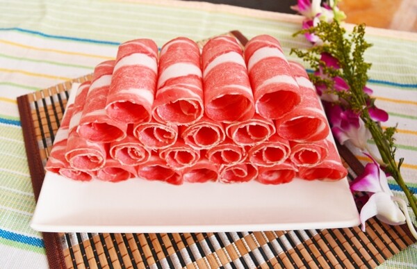 肥牛涮品肉片