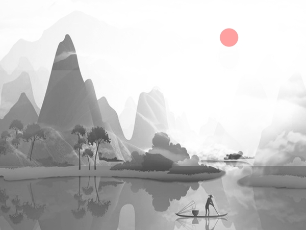 新中式背景墻