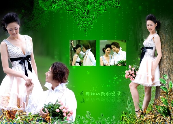 婚紗模版圖片