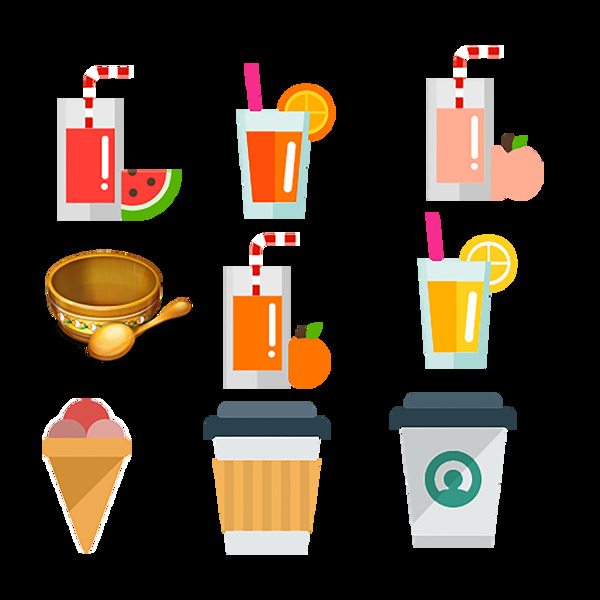 食品和饮料图标