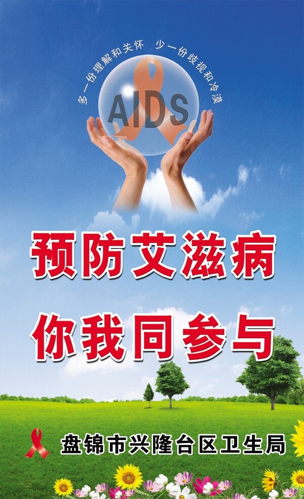 預(yù)防艾滋病海報(bào)