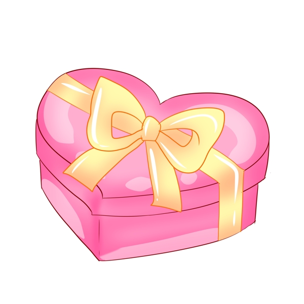 粉色爱心精美礼盒