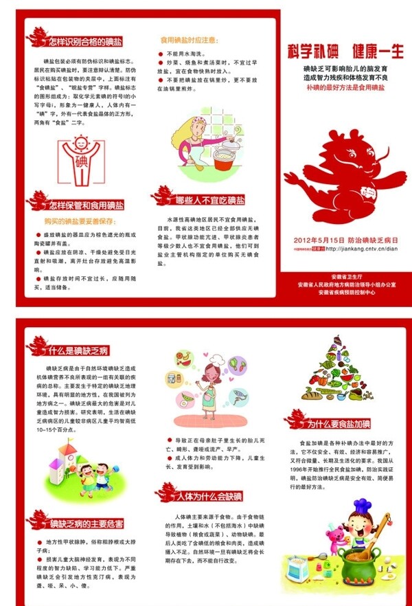 碘三折頁圖片
