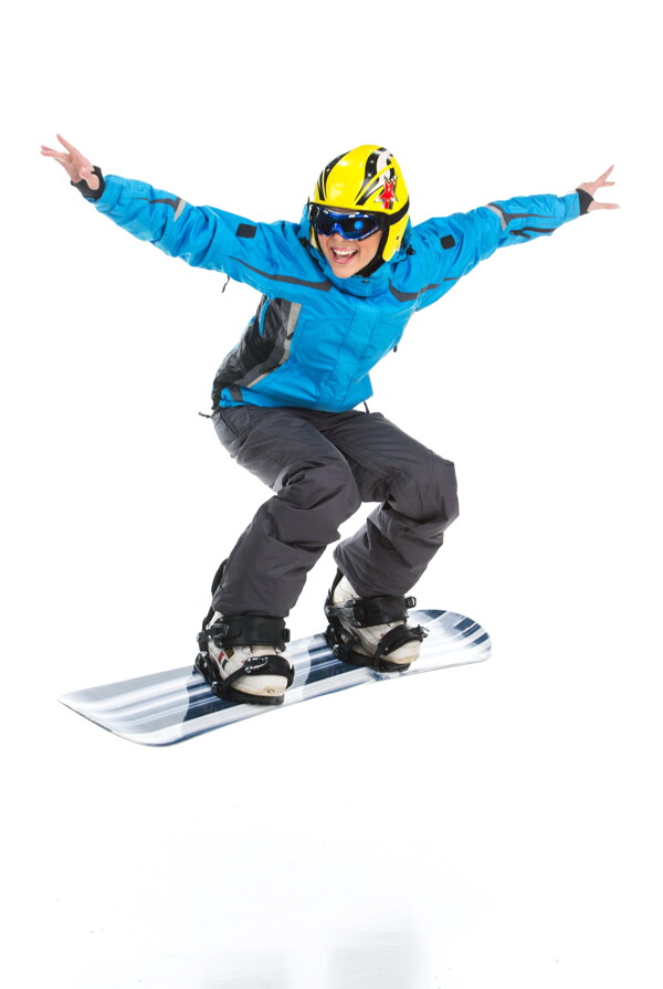 滑雪运动美女图片