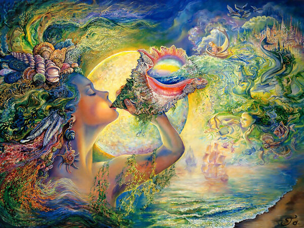 漂亮的歐美手繪插畫圖片