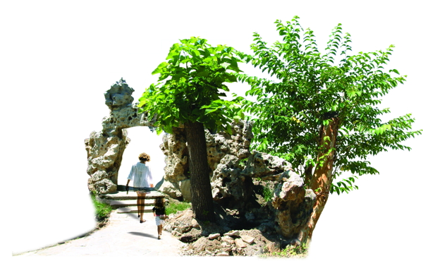 景觀環(huán)境019背景素材