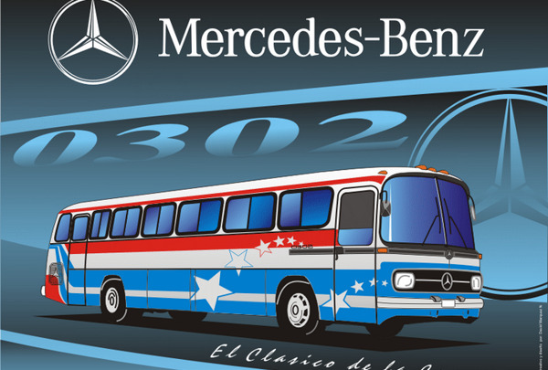 MERCEDES0302ELCLASICOlogo設(shè)計欣賞MERCEDES0302ELCLASICO輕軌地鐵標志下載標志設(shè)計欣賞