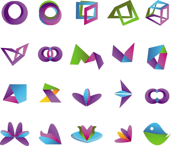 圖形logo模板圖片