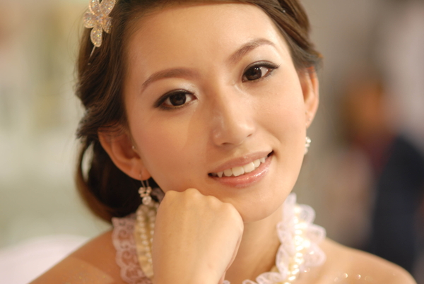 美女面部特寫圖片