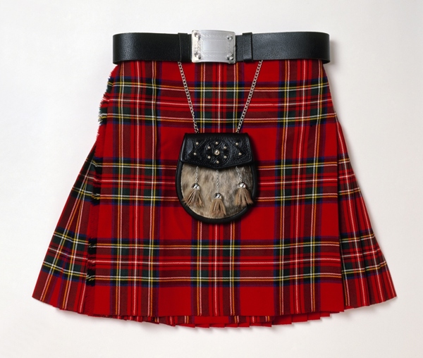 苏格兰裙格子布纹
