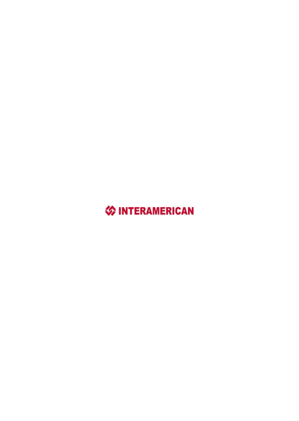 Interamericanlogo設(shè)計欣賞Interamerican保險公司LOGO下載標志設(shè)計欣賞
