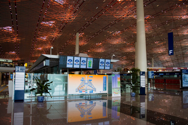 T3航站楼北京印象美图素材