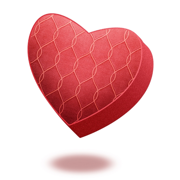 情人节爱心心形告白红色气球礼盒浪漫立体免扣