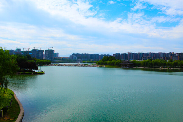 西安曲江池图片