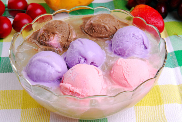 冰淇淋芦荟图片