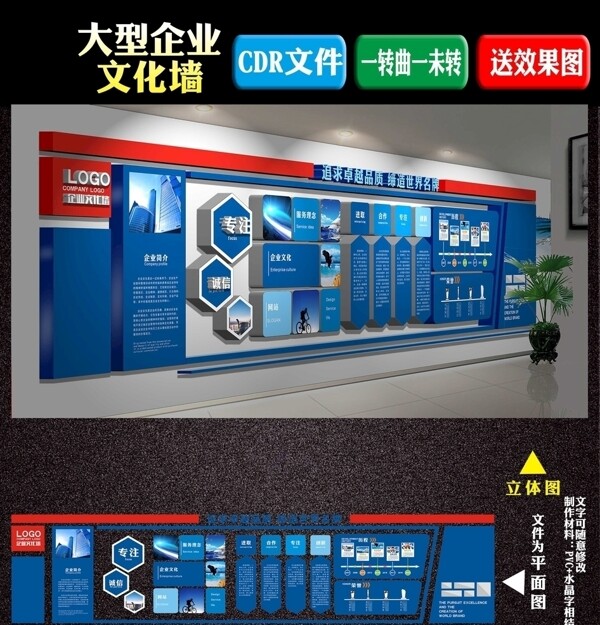 企業(yè)文化墻圖片