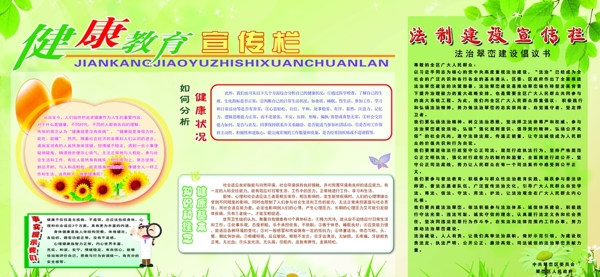 健康宣傳欄