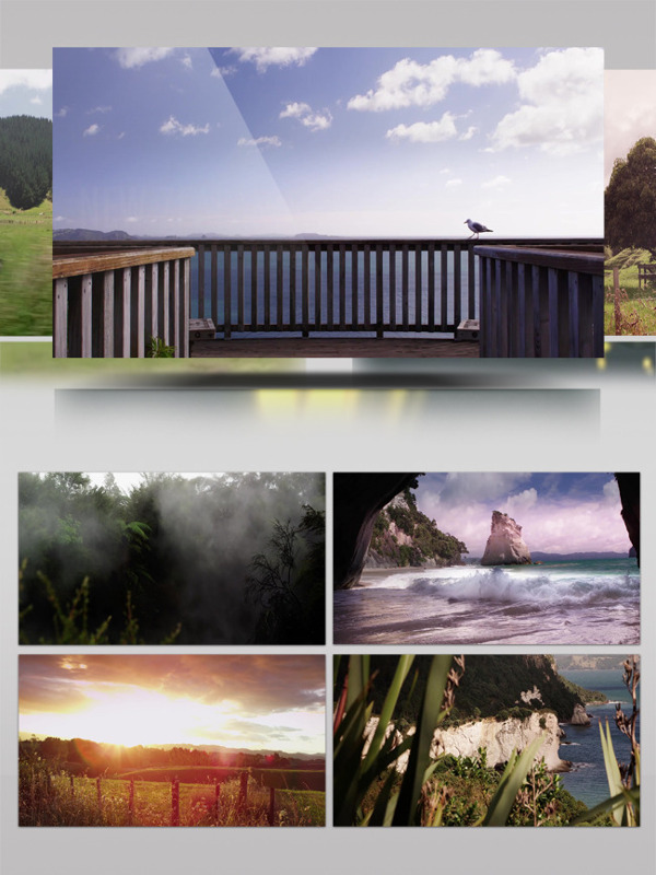 2K新西兰自然风光展示航拍摄影自然宣传片