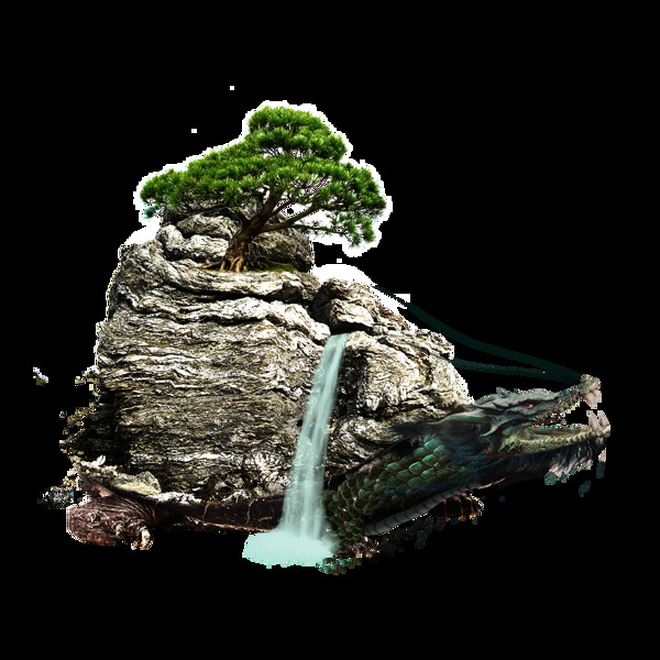 中國(guó)風(fēng)風(fēng)景png免扣元素