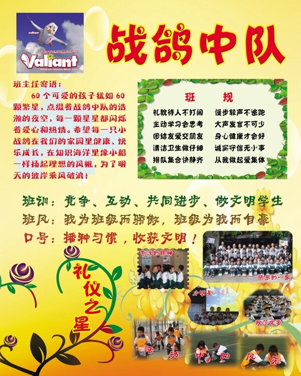 戰(zhàn)鴿中隊(duì)圖片