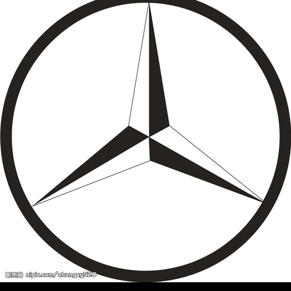 奔驰logo图片
