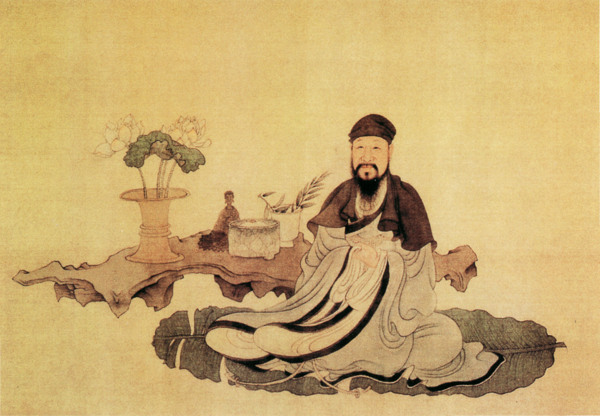 人物畫花卉